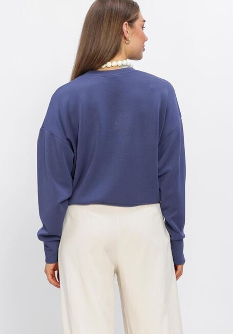 Blaue MOS MOSH Sweatshirt MMNIMA O-LS  SWEATSHIRT - large