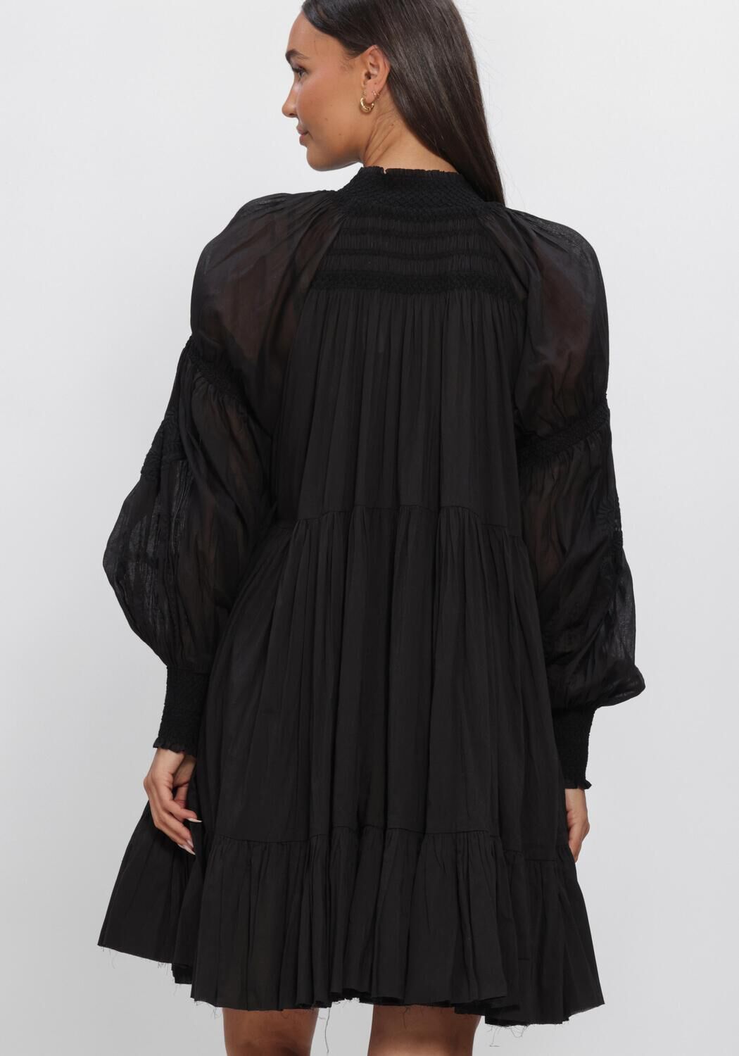 Schwarze MES DEMOISELLES Minikleid LANGELIQUE - large