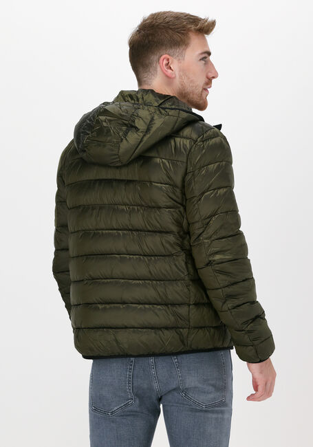 Dunkelgrün NATIONAL GEOGRAPHIC Wattierte Jack HOODED JACKET - large
