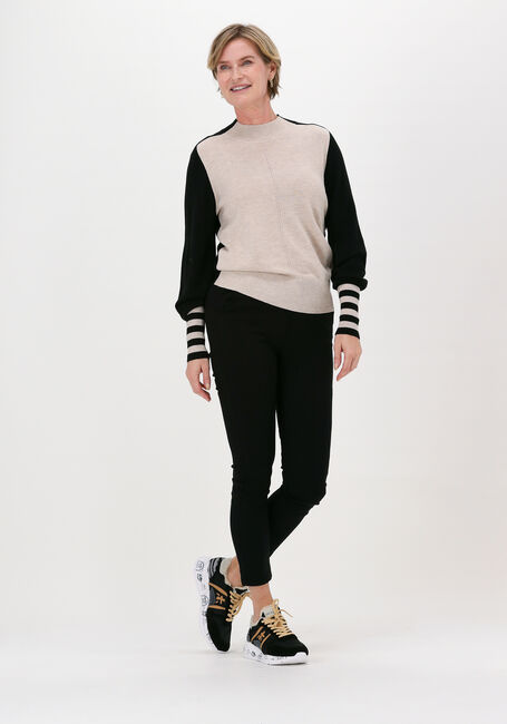 Wei&szlig;e SUMMUM Pullover COLOURBLOCK SWEATER EXTRA FINE - large