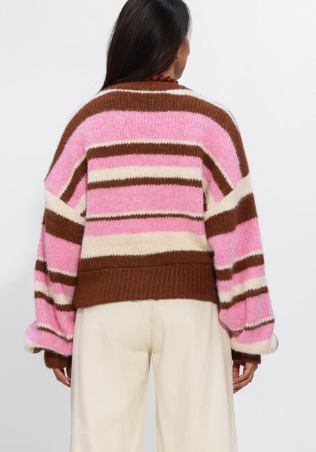 Mehrfarbige/Bunte HARPER & YVE Strickjacke NOOR-CA - large