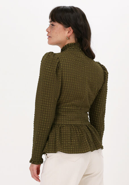Grüne NOTES DU NORD Blusen BRANDIE BLOUSE - large