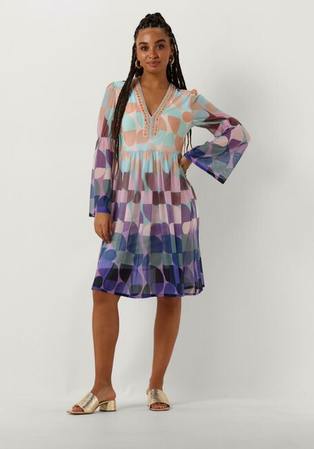 Mehrfarbige/Bunte ANA ALCAZAR Minikleid DRESS DECO - large