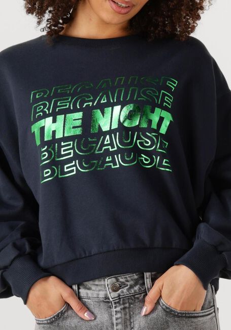 Dunkelblau BY-BAR Sweatshirt BIBI NIGHT SWEATERS - large