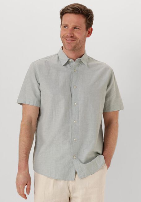 Hellgrau SELECTED HOMME Casual-Oberhemd SLHREG-SUN SHIRT SS NOOS - large