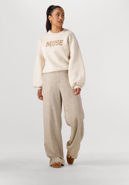 Beige NUKUS Sweatshirt MUSE PULLOVER - large