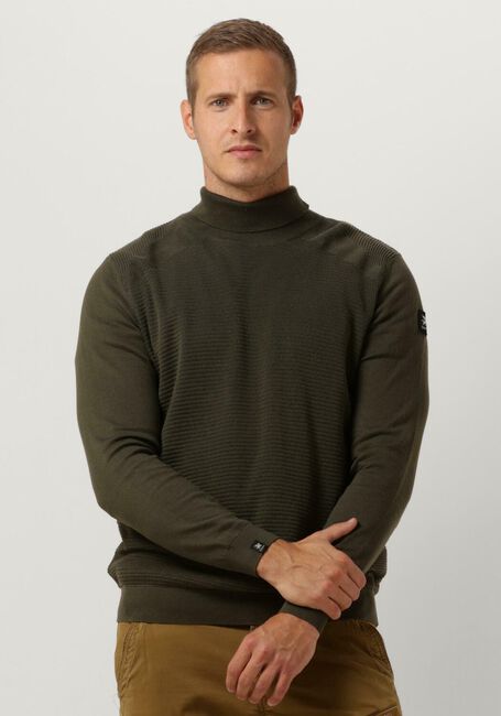 Grüne VANGUARD Rollkragenpullover ROLL NECK PIMA COTTON - large
