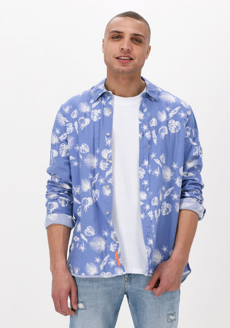 Hellblau SCOTCH & SODA Casual-Oberhemd REGULAR FIT BONDED SHIRT - large