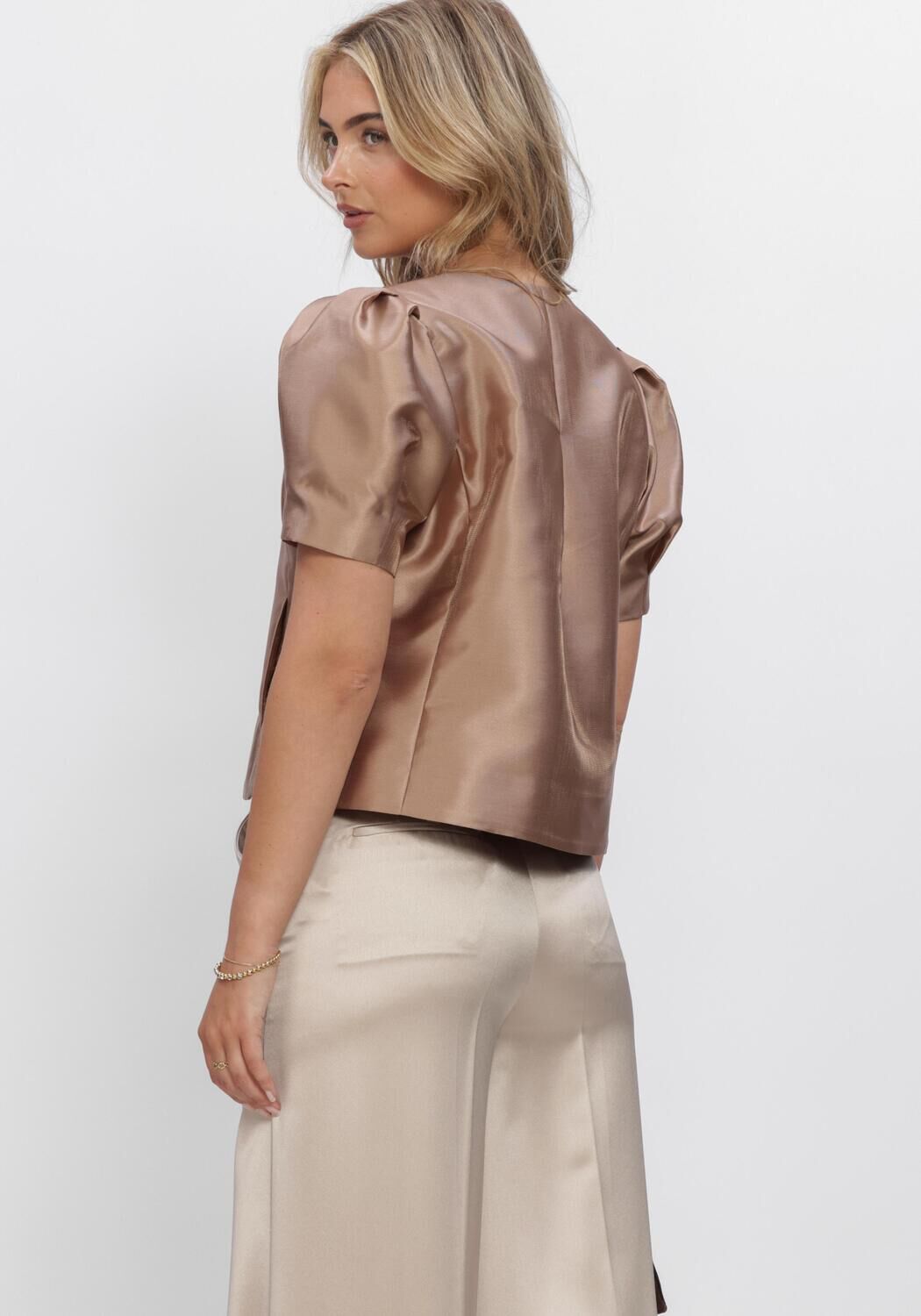 Bronzefarbene DEA KUDIBAL Blusen OLETTA - large