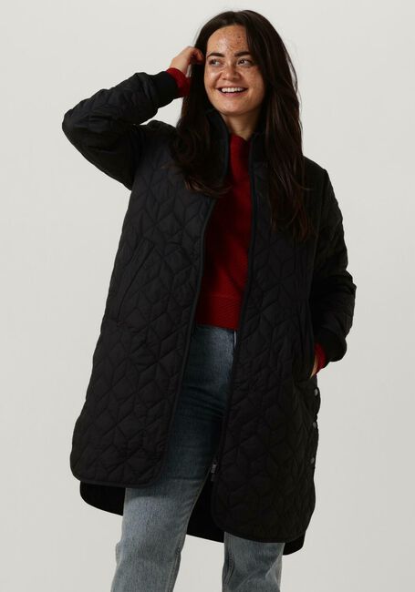 Schwarze ILSE JACOBSEN Wattierte Jack ART06 - large