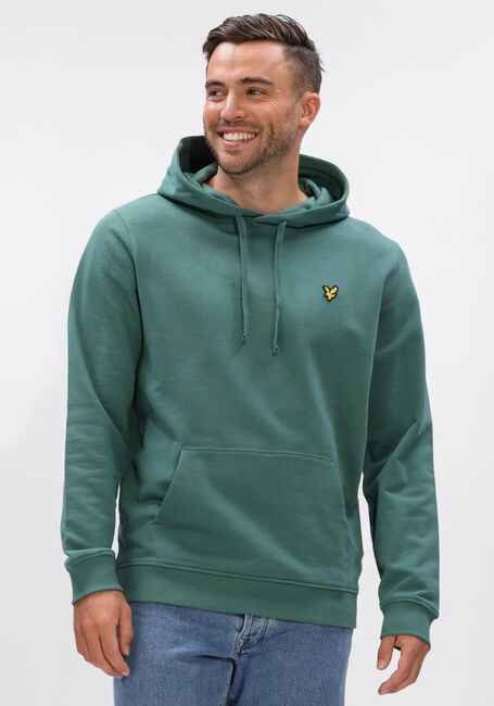 Gr&uuml;ne LYLE & SCOTT Sweatshirt PULLOVER HOODIE - large