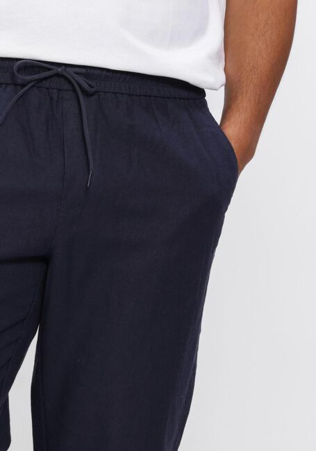 Dunkelblau LES DEUX Weite Hose PATRICK LINEN PANTS - large