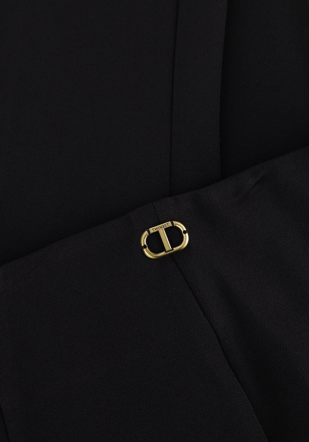 Schwarze TWINSET MILANO Hose 242TT2113 - large