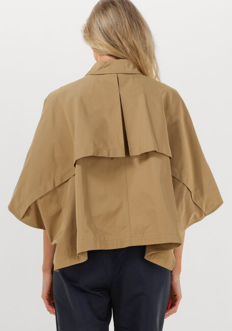 Camelfarbene CO'COUTURE Trenchcoats FRANCIS CROP CAPE JACKET - large