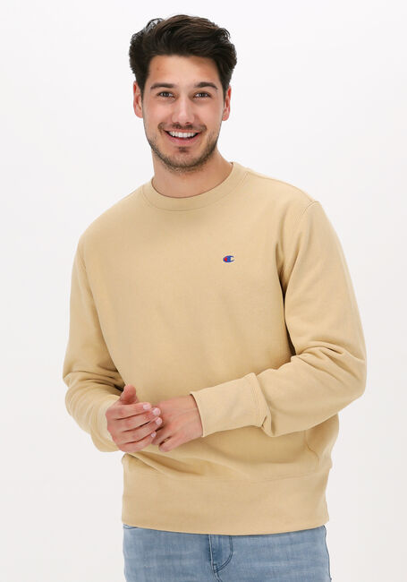 Gelbe CHAMPION Sweatshirt CREWNECK SWEATSHIRT - large