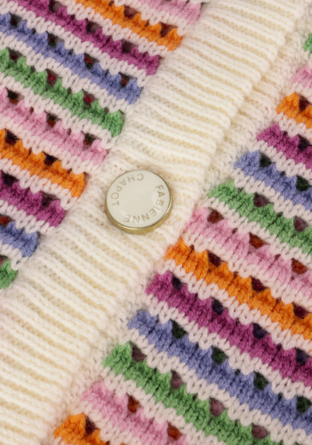 Braune FABIENNE CHAPOT Strickjacke HEATHER CARDIGAN - large