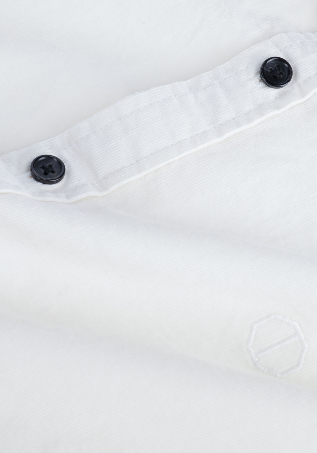 Wei&szlig;e DSTREZZED Casual-Oberhemd BUTTON DOWN SHIRT BABYCORD - large