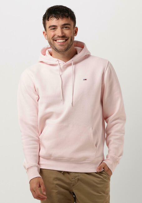 Hell-Pink TOMMY JEANS Sweatshirt TJM REG SOLID HOODIE - large