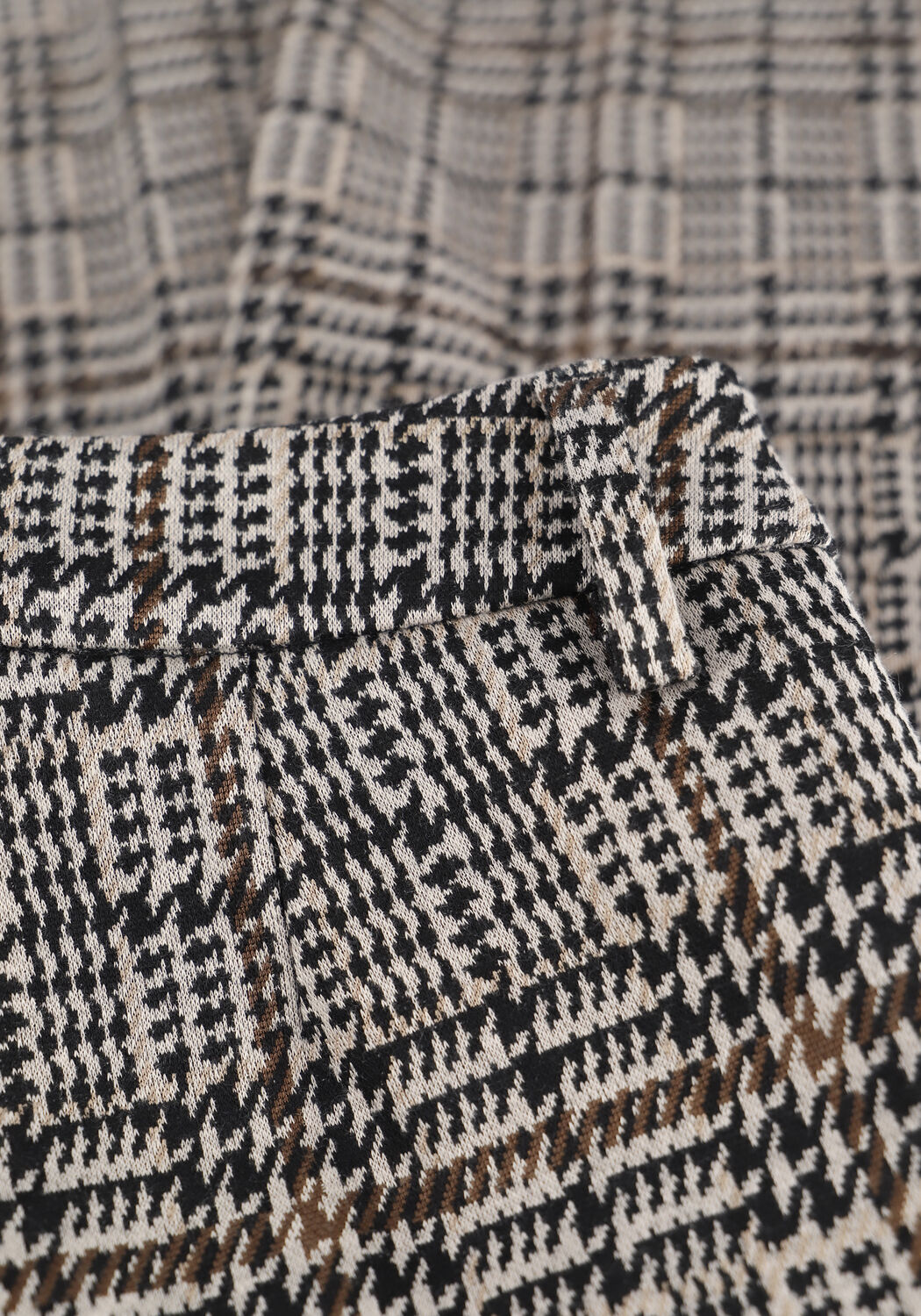 Camelfarbene LIU JO Hose PANT.JERSEY LUNGO ZAMPA - large