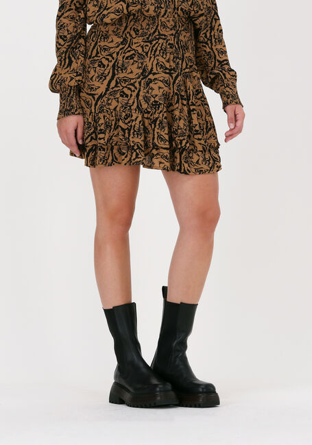 Camelfarbene ALIX THE LABEL Minirock TIGERHEAD SKIRT - large