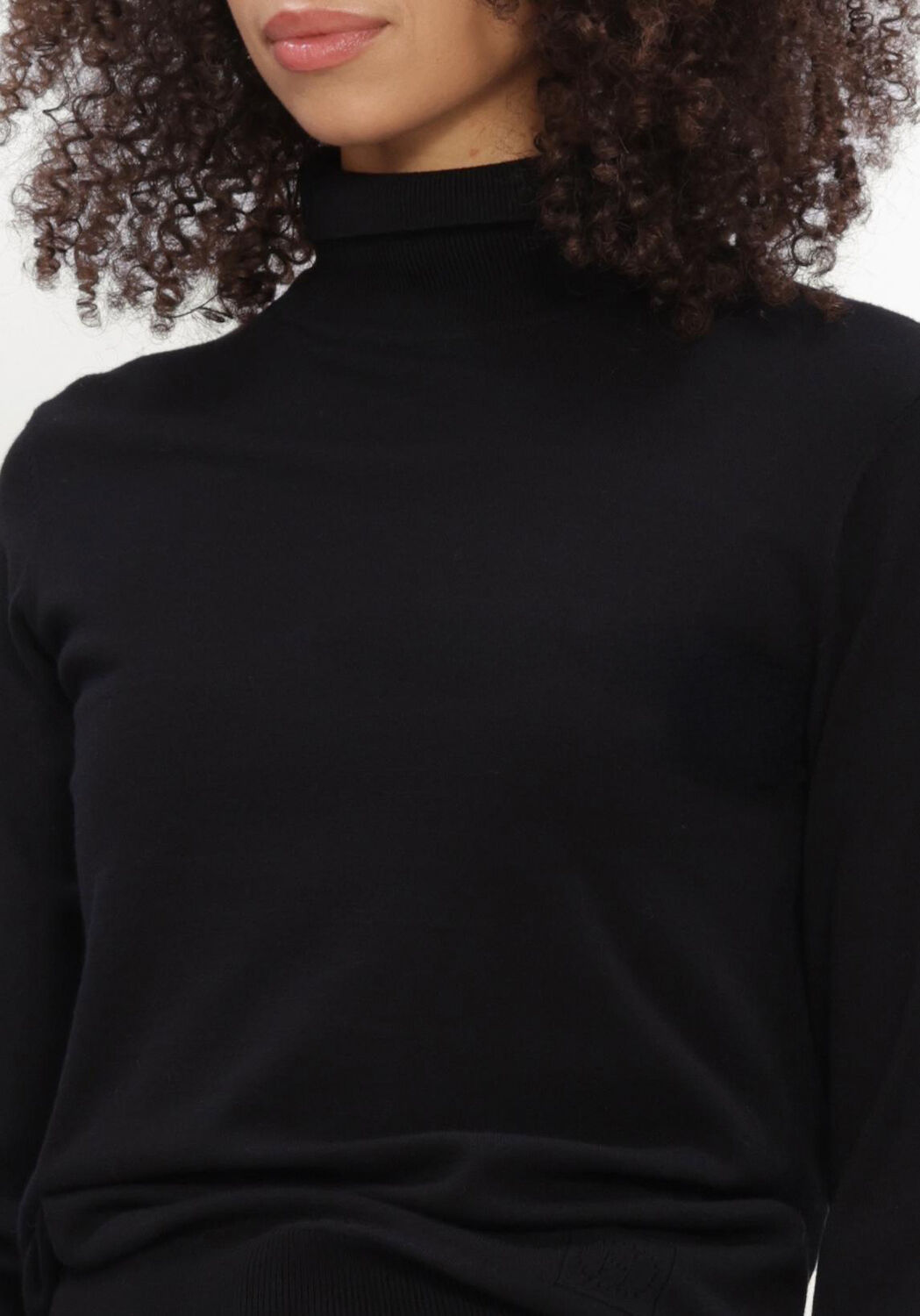 Schwarze SILVIAN HEACH Pullover SWEATER TURTLENECK RECIK - large