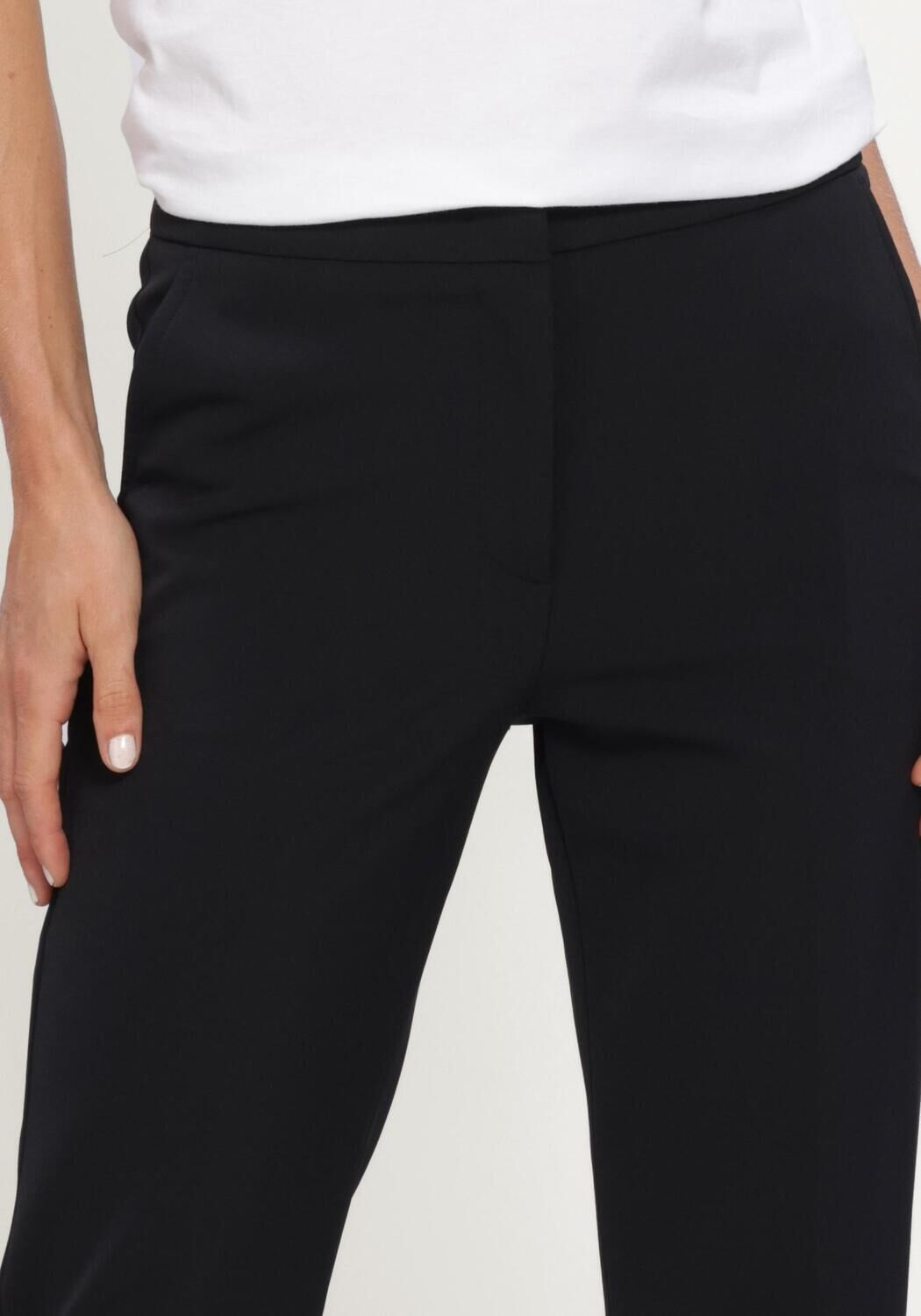 Schwarze CAMBIO Hose SUGAR MICROSTRUCTURE SUPERSTRETCH - large