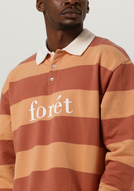 Orangene FORÉT Pullover MATCH POLO SWEATSHIRT - large