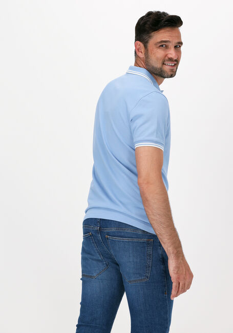 Hellblau FRED PERRY Polo-Shirt TWIN TIPPED FRED PERRY SHIRT - large