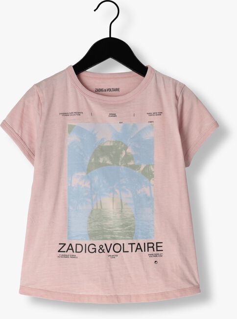 Hell-Pink ZADIG & VOLTAIRE T-shirt X60042 - large