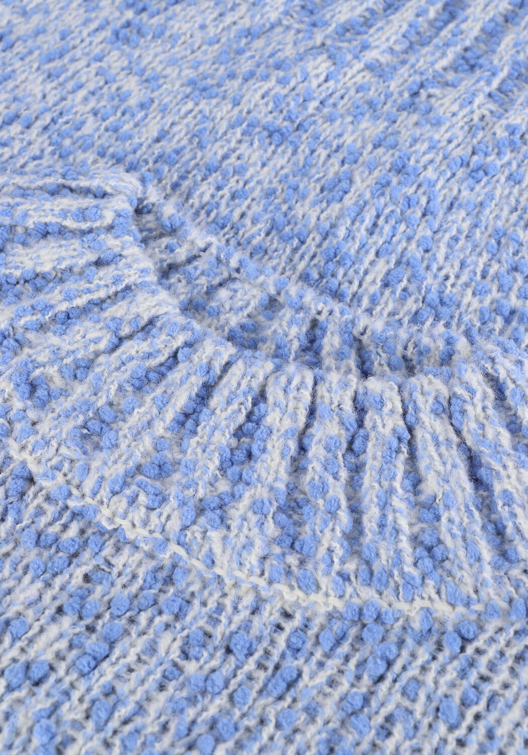 Blaue SCOTCH & SODA Pullover RELAXED FIT CRED NECK BOUCLE S - large