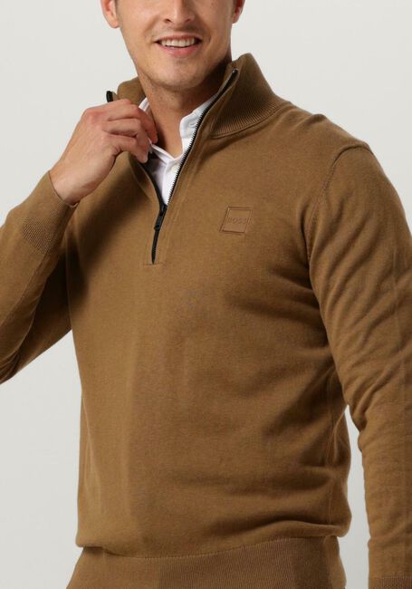 Braune BOSS ORANGE Pullover KANOBIX - large