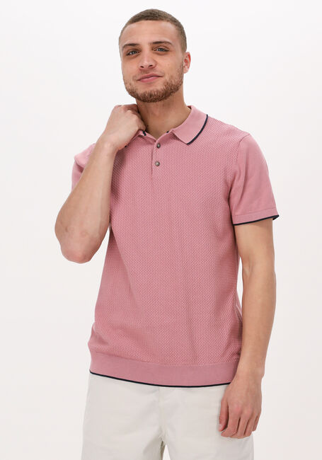 Rosane SELECTED HOMME Polo-Shirt SLHHANK SS KNIT BUTTON POLO - large