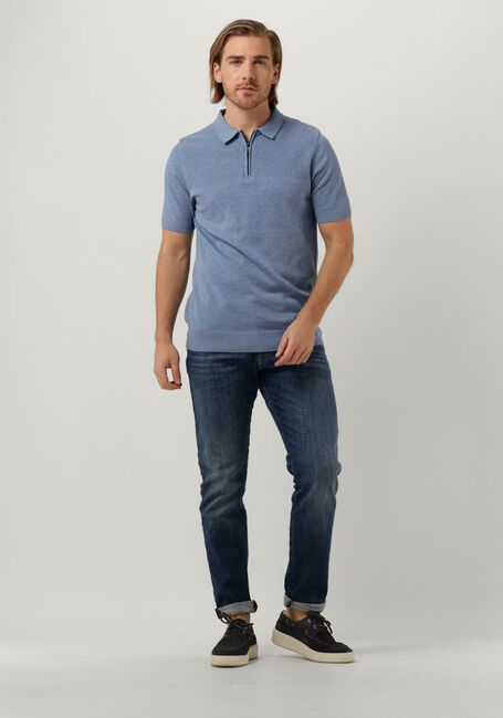 Hellblau SAINT STEVE Polo-Shirt GABRIEL - large