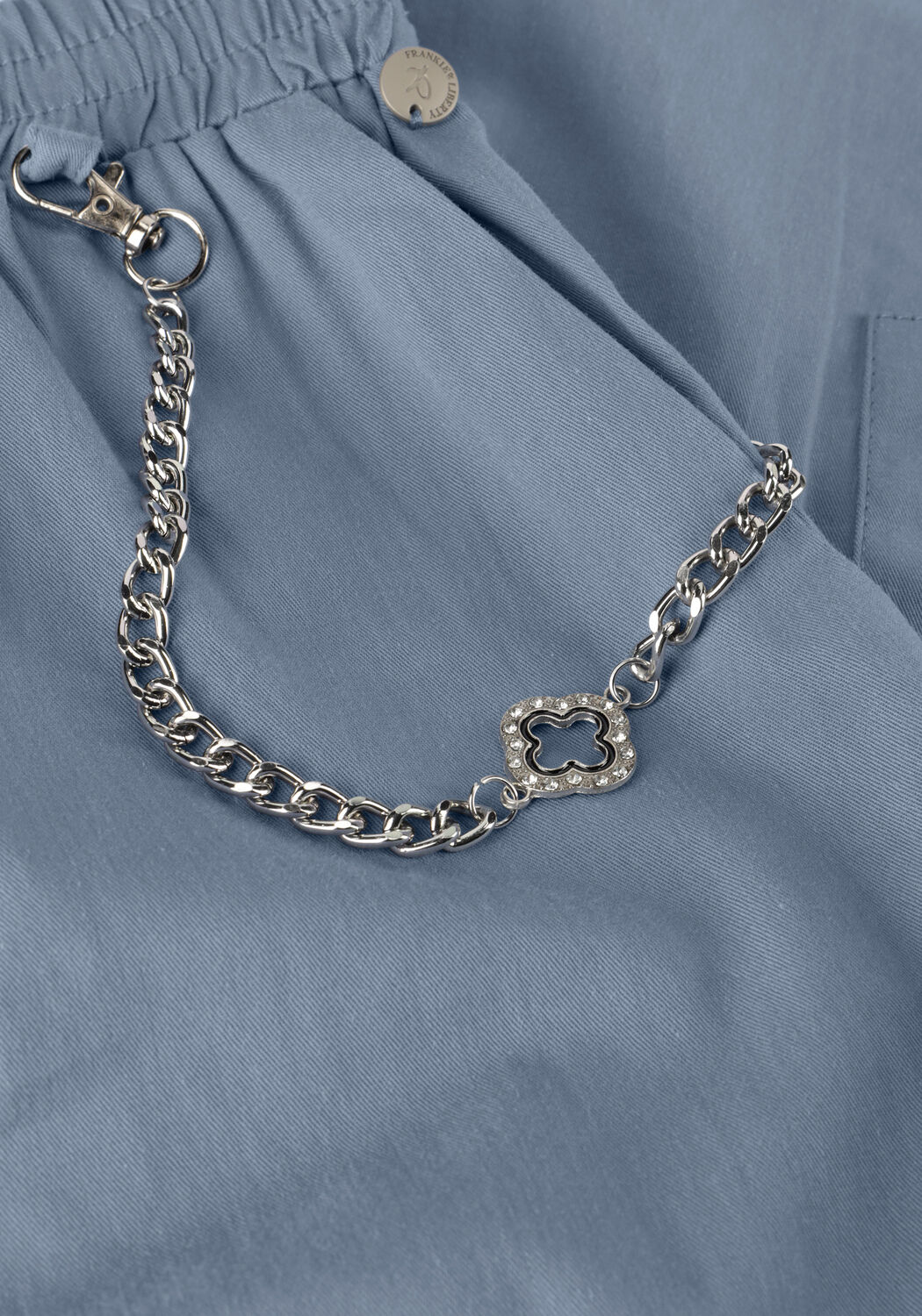 Blaue FRANKIE & LIBERTY Cargohosen MAOUK CARGO - large