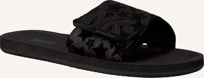Schwarze MICHAEL KORS Pantolette MK SLIDE Schwarze MICHAEL KORS Pantolette MK SLIDE - large