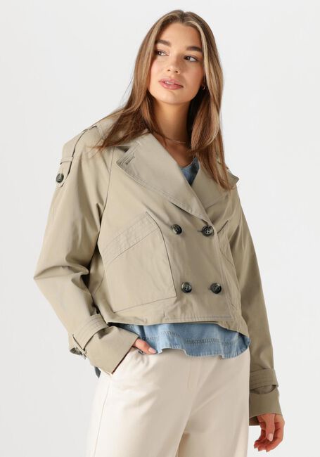 Grüne BEAUMONT Trenchcoats GRACY SHORT TRENCH - large