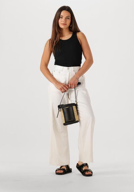 Weiße WITHBLACK Wide jeans WBLANNIKA HIGH WAIST PANT - large
