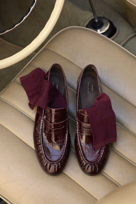 Bordeaux OMODA ATELIER Slipper OM-BEAU X QUINTY - large