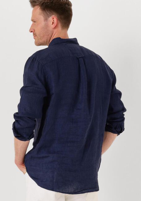 Dunkelblau TOMMY HILFIGER Casual-Oberhemd PIGMENT DYED LI SOLID RF SHIRT - large