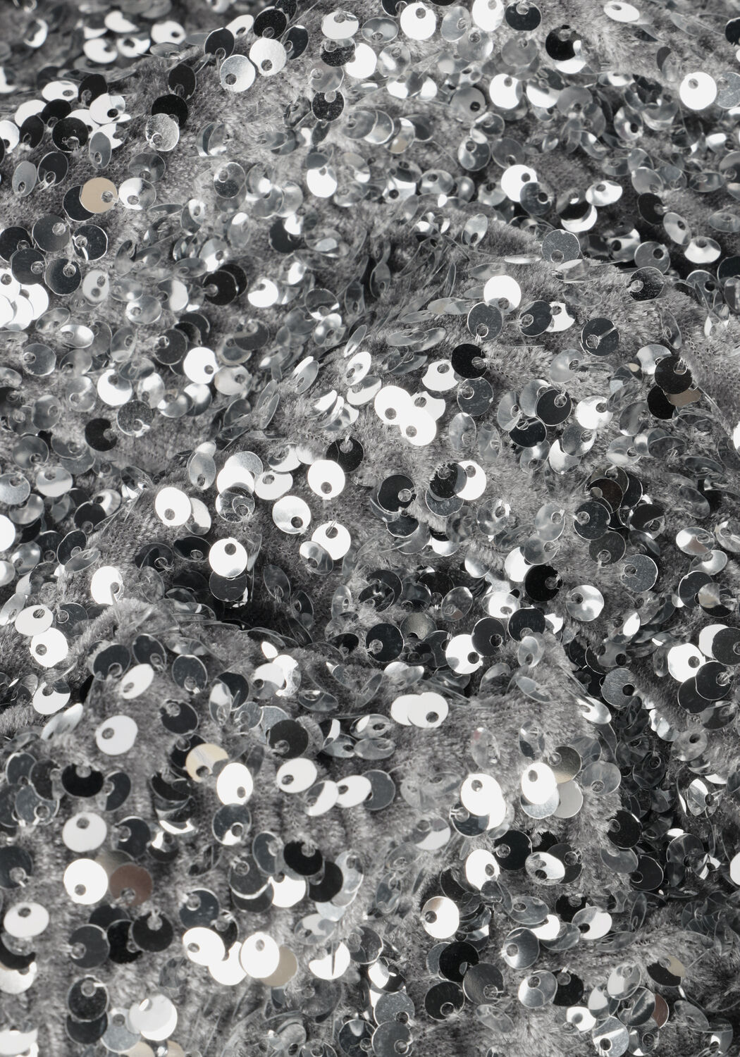 Silberne NOTRE-V Minikleid NV-EMANI - large