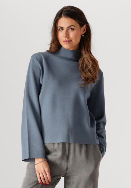 Blaue MINUS Pullover LUPI HIGH NECK PULLOVER - large