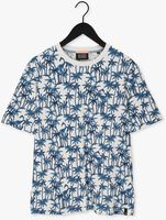 Nicht-gerade weiss SCOTCH & SODA T-shirt PRINTED JERSEY CREWNECK T-SHIRT IN ORGANIC COTTON