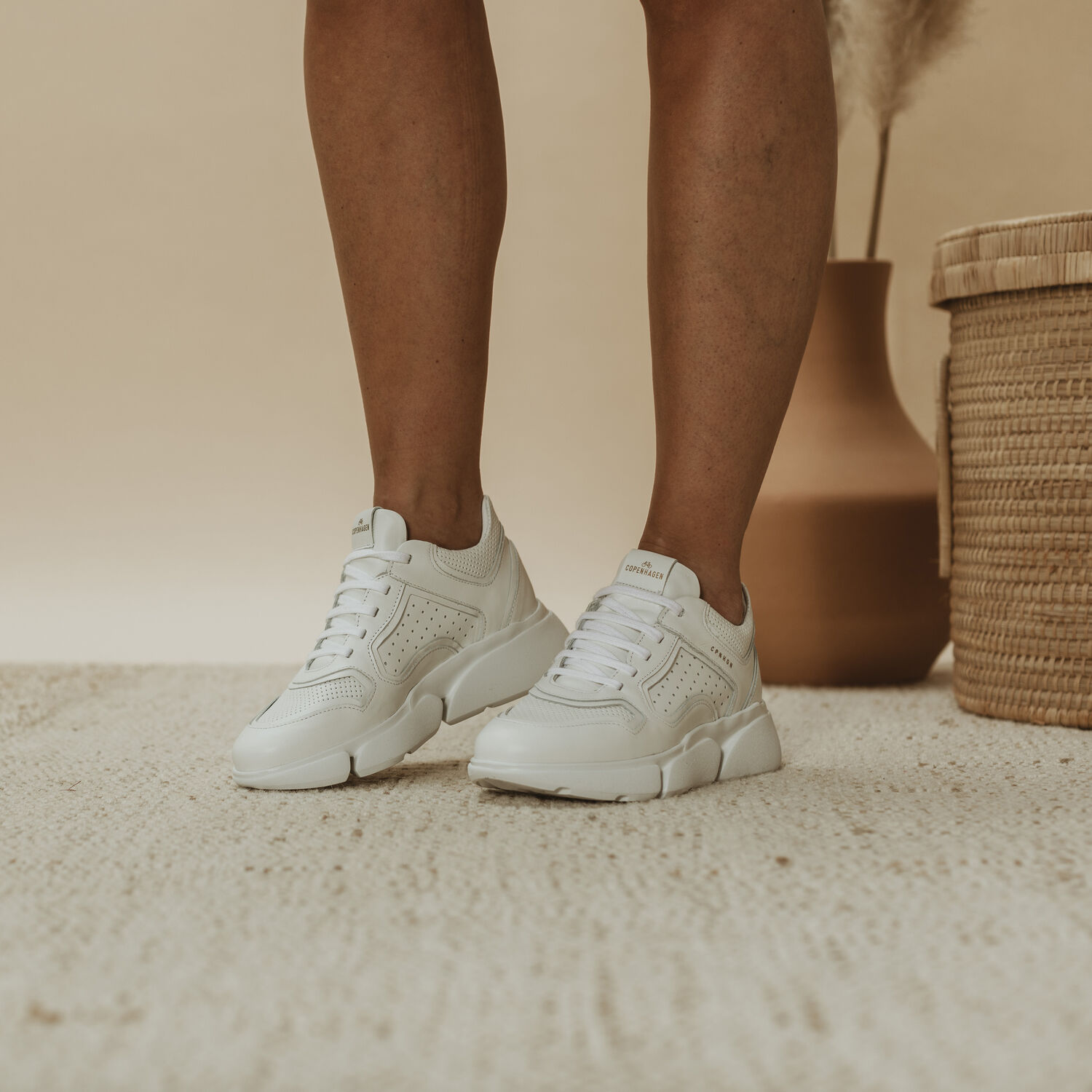 Wei&szlig;e COPENHAGEN STUDIOS Sneaker Low CPH411 - large