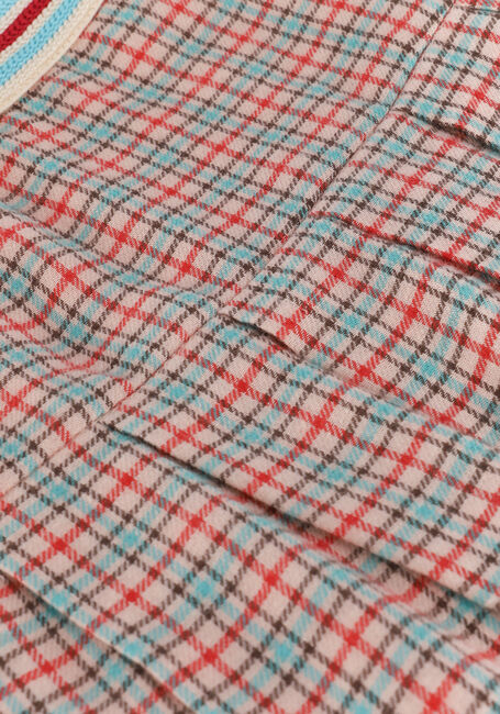 Rote AO76 Plisseeröcke SADA RED CHECK SKIRT - large
