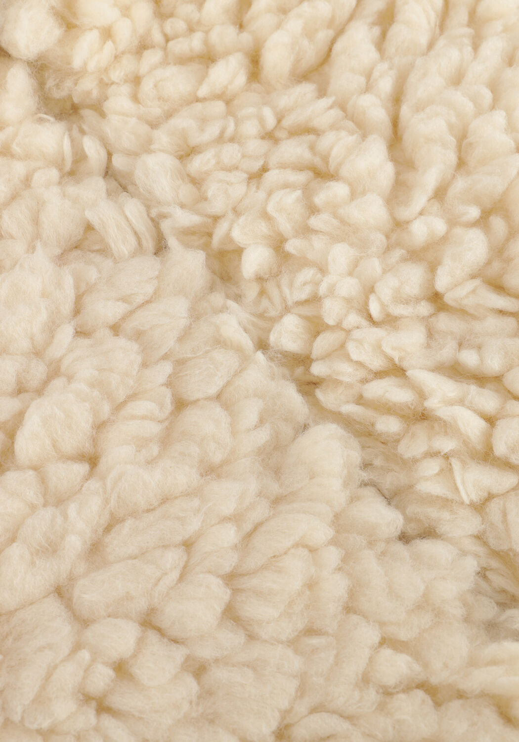 Ecru ANOTHER LABEL Teddy-Jacke SARA JACKET - large