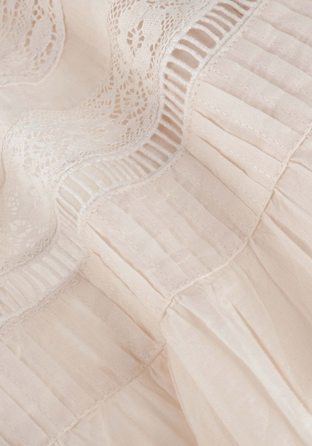 Wei&szlig;e SUMMUM Blusen TOP COTTON VOILE - large