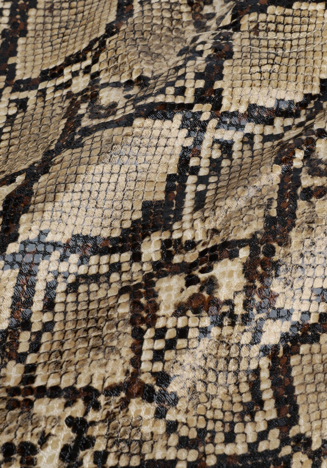 Braune NA-KD Minirock PU MINI SKIRT - large