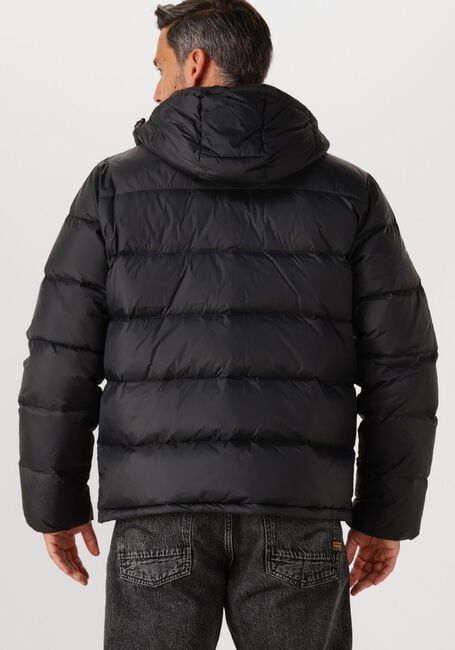 Schwarze CALVIN KLEIN Wattierte Jack LS NYLON ZIP OFF HOOD DOWN PURRFER - large