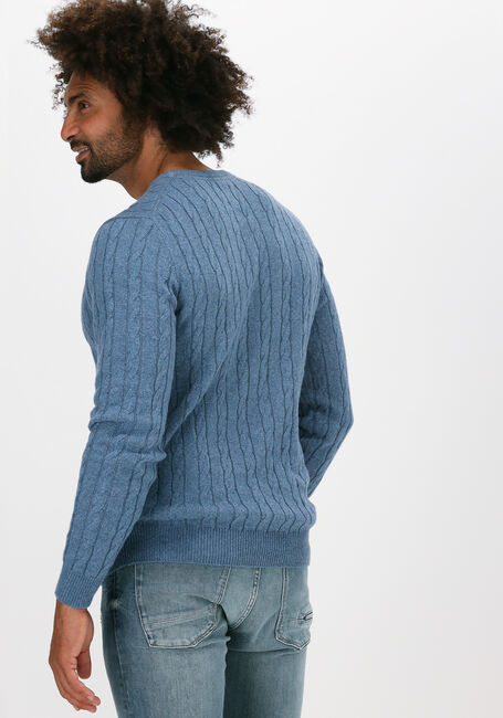 Blaue LYLE & SCOTT Pullover CABLE JUMPER - large