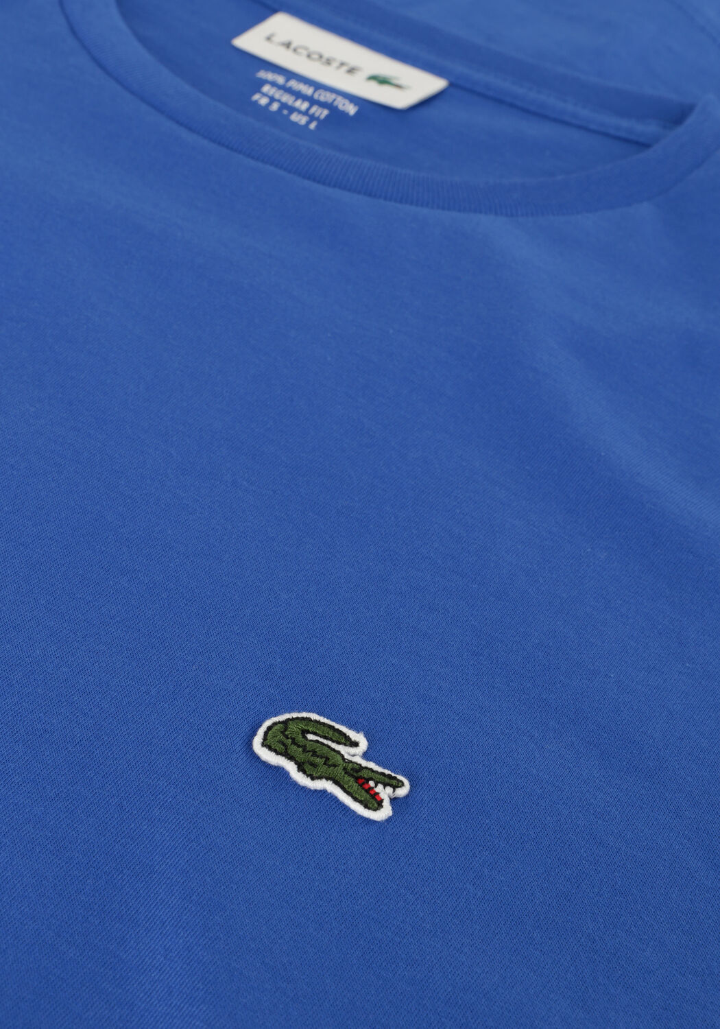 Royal blue lacoste shirt cheap